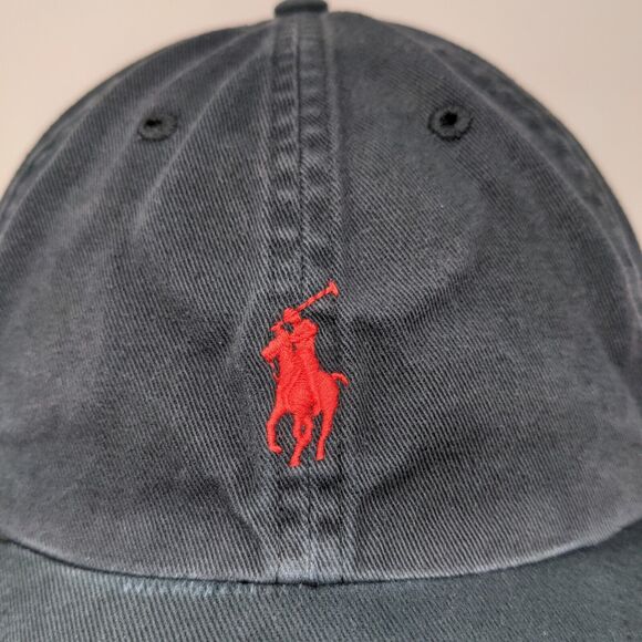 Polo Ralph Lauren Men's Slideback Hat Black Size OS Embroidered Pony Logo - Picture 4 of 10